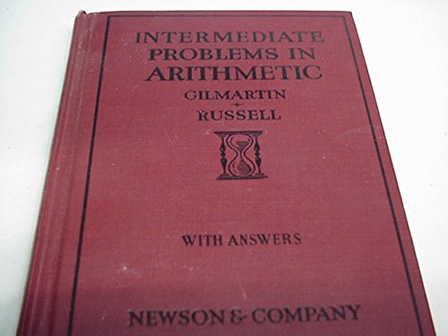 Intermediate problems in arithmetic, B00089QA0W Book Cover
