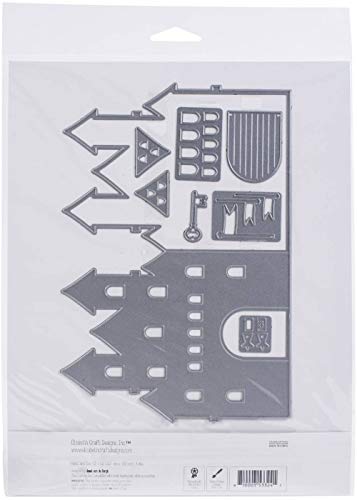 Elizabeth Craft Designs Elizabeth Craft DIE CRD, Castle Folding Card