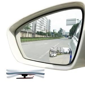 Ampper HD Glas Toter-Winkel-Spiegel, 2er Pack