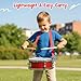 UGPLM 11inch Snare Drum with Adjustable Strap Professional Percussion Instrument Musical Instruments for Teens Birthday Gifts, Red