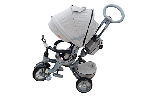 Triciclo sprint 6 in 1 con cappottina regolabile