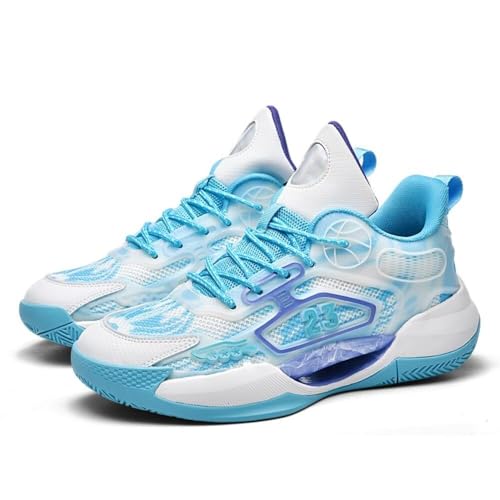 Chaussures de basket-ball pour hommes contre les glissades : bottes de sport résistantes