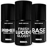 Benail | Gel Unghie Ricostruzione, TPO Free, Kit preparatori e sigillante Primer unghie ge...