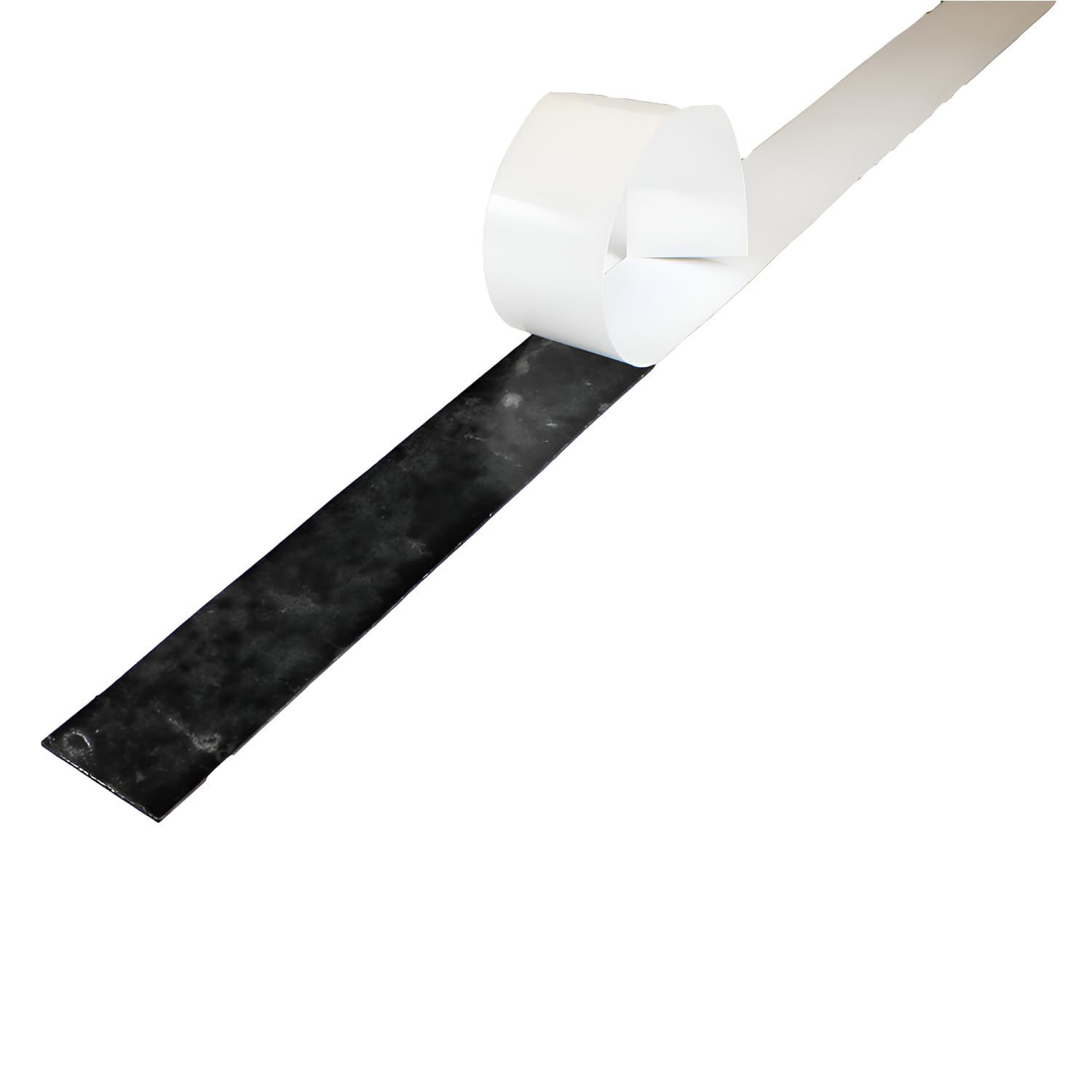 Rubber Sheet, EPDM, Rubber Width 24 in, Rubber Length 12 in, Rubber Thickness 1/32 in, 60A, Plain Backing