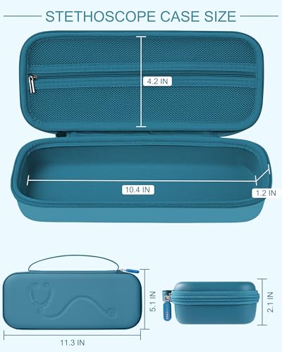 Image of Stethoscope Case for 3M Littmann Classic III &Lightweight II S.E,Royal Blue