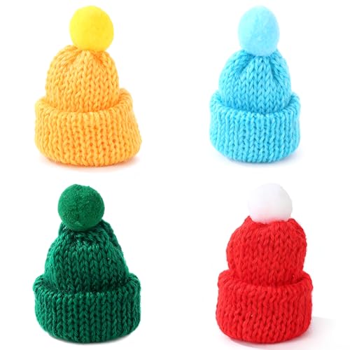 Taasmoog 12 Stück Eierwärmer Set, Eierwärmer-Strickmütze Eierwärmer, Lustige Wärmeschutzhauben für Frühstücksei, Perfektes Küchenzubehör Geschenk (blau)