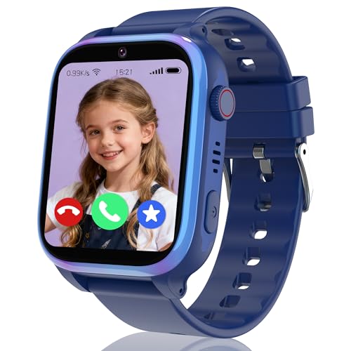 ELEJAFE Smartwatch Kinder mit 8 Spiel