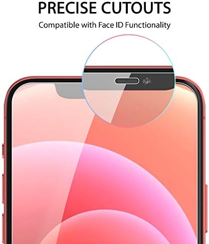Screen Protector Compatible With iPhone 12/12 Pro 6.1 Inch, iSOUL Tempered Glass HD Film, 4-Pack