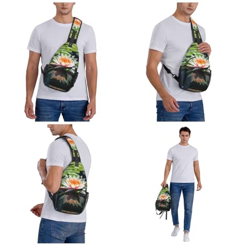Bolso cruzado tipo bandolera para trekking y viaje miniatura 7