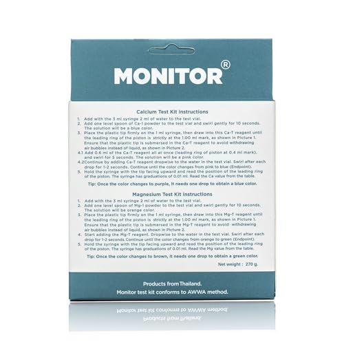 Image of Monitor Calcium /Magnesium Test KIT for Coral & Reef (120 Tests)