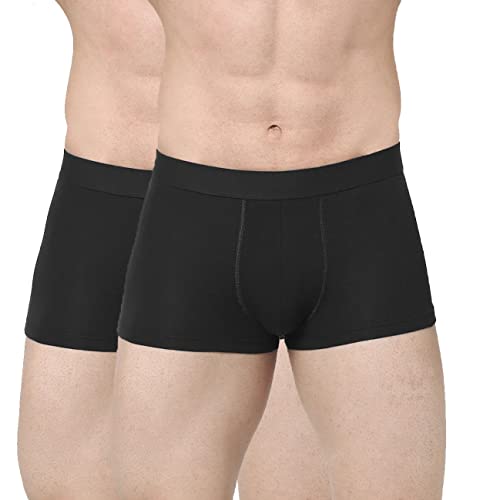 Image of dockstreet Ultra Soft, 100% Cotton Smooth Boxer Brief Comfortable Stretchable /Soft Fabric Brief Trunk Styled Underwear for Men