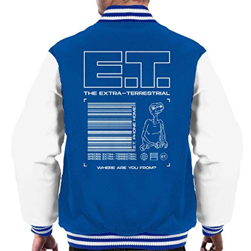 Blouson Teddy E.T. brodé en coton premium : le confort chaud et stylé au quotidien
