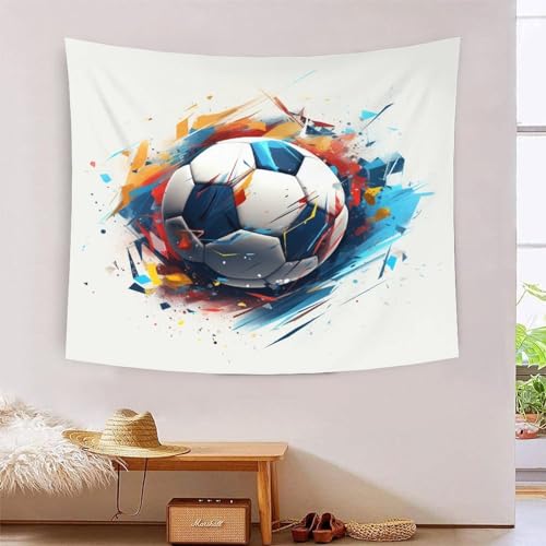 Tapisserie foot 3d tenture murale tissu grand format decoration salon chambre