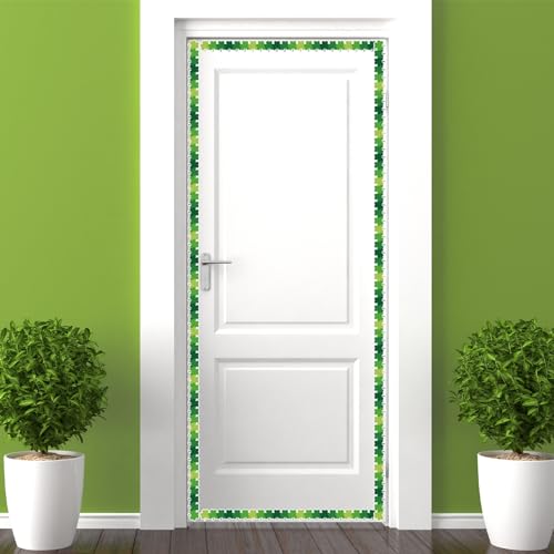 Bordure tableau d'affichage trèfle vert pour décorations de fêtes - 8