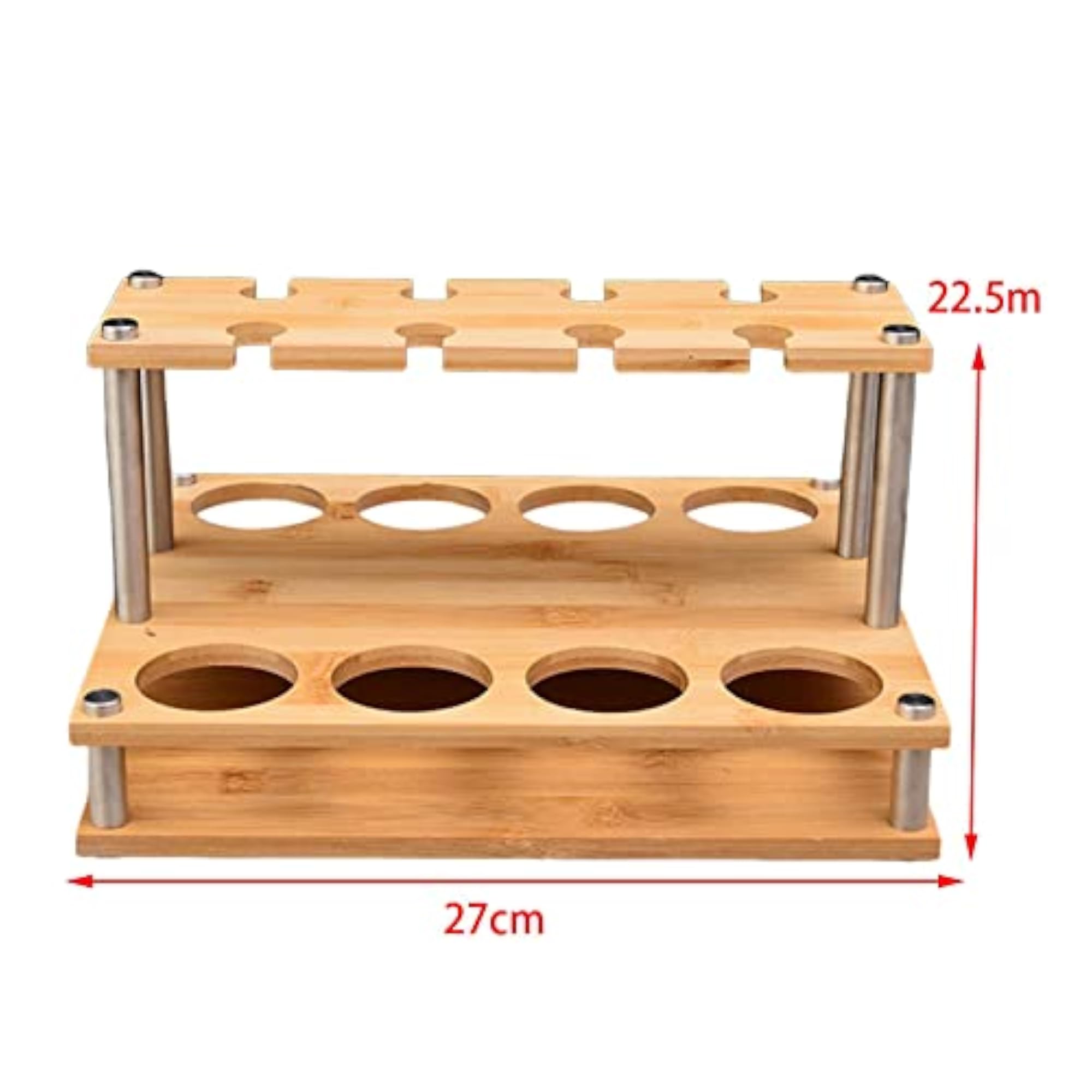 Shot Glass Server and Organizer Base for Home Cabinet