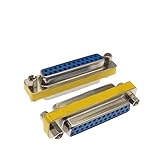 Nos 2 connecteurs DB9 DB15 DB25 DB37 broches femelle vers femelle/mâle vers mâle RS232 port série adaptateur MI/* NI sont conçus pour fonctionner sans problème avec divers adaptateurs série, assurant une connexion fiable pour vos appareils.