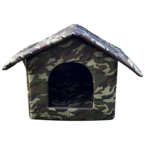 Maison pour chat pliable et résistante aux intempéries pour un abri extérieur durable - 2