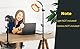 AYIZON Webcam-Ständer, Webcam Schreibtischhalterung mit Tischklemmhalter kompatibel mit Logitech StreamCam C920s Brio C922x C930e C925e C615 C920