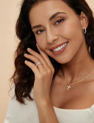 Mameloly 3.8mm Wedding Bands for Women Cubic Zirconia Full Eternity Stackable Engagement Promise Rings for Her Size 3-124