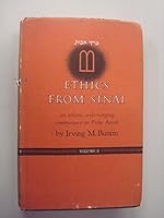 Ethics from Sinai: An eclectic wide-ranging commentary on Pirke Avoth, Vol. 3 B001L51NYK Book Cover