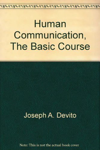 Human Communication the Basic Course 0205367836 Book Cover