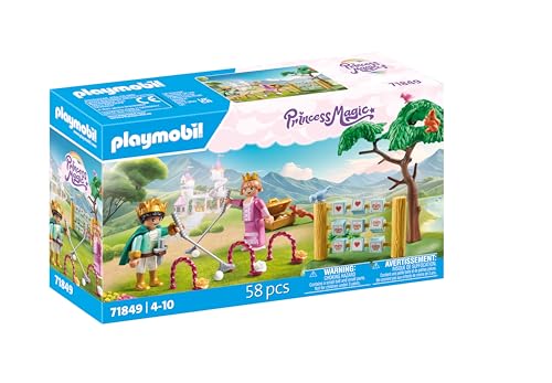 PLAYMOBIL 71849 Jeux de jardin royal avec enfants