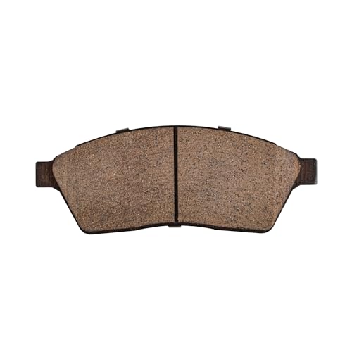 Image of Detroit Axle - Front Brake Pads for 10-16 Cadillac SRX, 11 Saab 9-4X, Ceramic Brake Pads w /Hardware 2010 2011 2012 2013 2014 2015 2016 Replacement