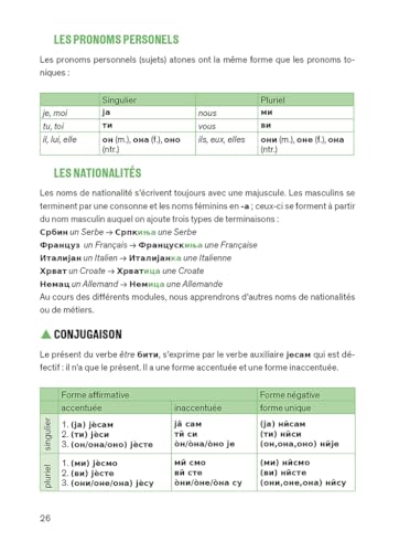 Apprendre Le Serbe. Niveau Atteint A2. Con CD-ROM: 1 - 8