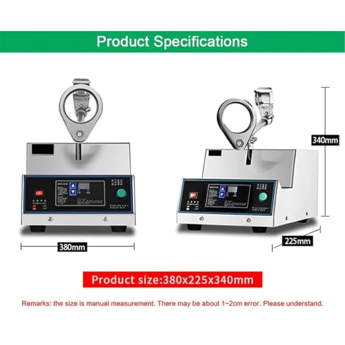Máquina automática de cóctel con panel de control inteligente, temporizador de 0 a 120 segundos, ideal para café, jugo, batidos, fácil operación y uso versátil