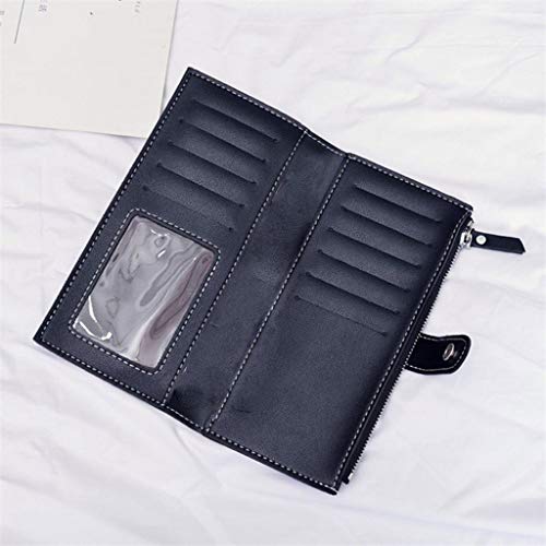 FMURY Women's Wallet, New Long Two-fold Clutch, Fashion Multi-Card Wallet(C)4