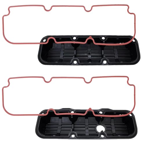 Image of VS50080R for Chevy Oldsmobile 3.8 Valve Cover Gasket Chevrolet Buick Pontiac 25530329 25535264 1988 1989 1990 1991 1992 1993 1994 1995 1996 1997 1998 1999 2000 2001 2002 2003 2004 2005 2006-2009 3.8L