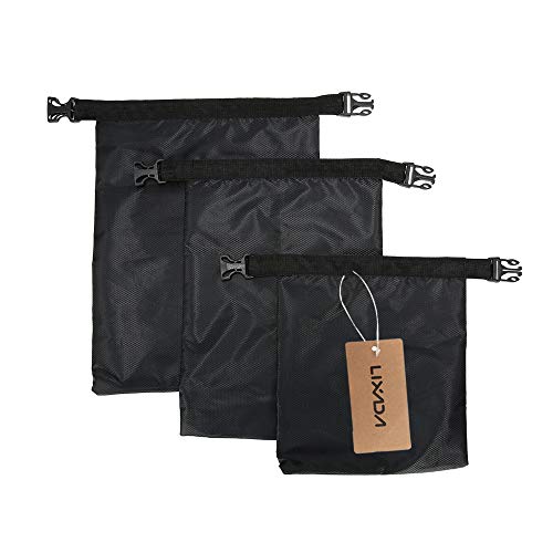 Saco de armazenamento, Andoer Pacote de 3 sacos secos à prova d'água 1L + 2L + 3L para exteriores p