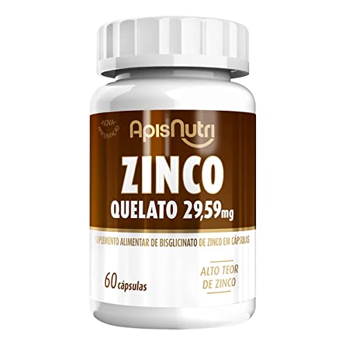 Zinco 280mg (60 Caps), Apisnutri