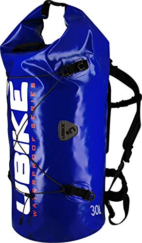 UBIKE Sac à dos modulable étanche Cylinder 30L Bleu