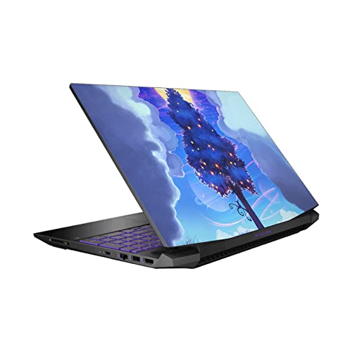 Peau autocollant HP Pavilion 15.6 vinyle de protection au design exclusif Planet Z Heures Obscures