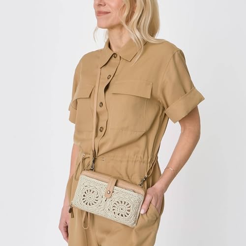 Image of The Sak Iris Smartphone Crossbody Purse - Small Women's Cellphone Bag & Wallet For Everyday- Convertible Wristlet With Zipper