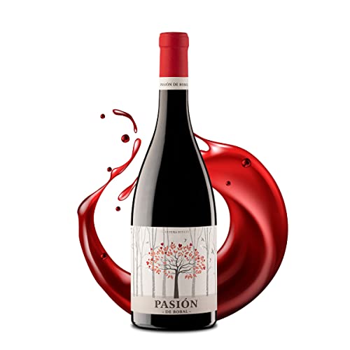 Bodegas Sierra Norte - Vino Tinto Pasión de Bobal Magnum - Botella de Vino Ecológico y Vegano -...