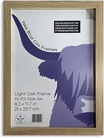 Black A4 Picture Frame For Art Print Poster Photo or Certificate
