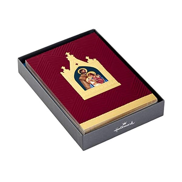 Hallmark Religiöse Weihnachtskarten, drei Könige (16 Karten und 17 Umschläge)
