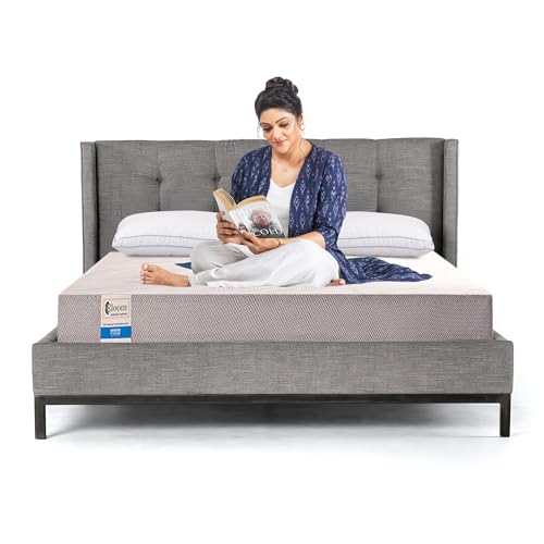 Image of MM FOAM Bloom 100% Natural Latex Mattress with 10 Years Warranty | Pure Certified Latex | Free Micro Fiber Pillows | (King 72 x 72 x 8)