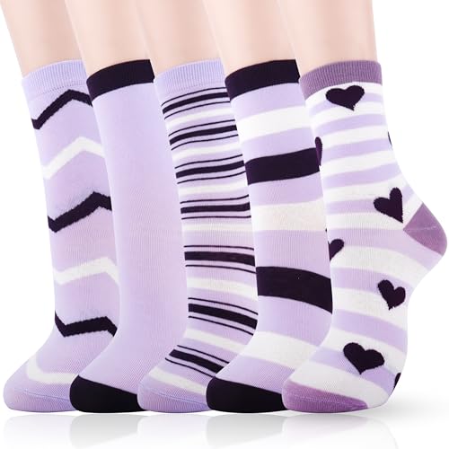 Belloxis Corgi Horse Gifts for Women Girls Nurse Sea Turtle Panda Animal Cotton Socks 5 Pairs