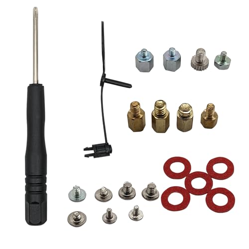 AZ-Delivery M.2 SSD Montage Schraubenset NVMe M.2 Schrauben für PC Motherboards kompatibel mit Asus, MSI, Gigabyte, ASRock –Schraubenkit für M2 SSD, 21-teilig