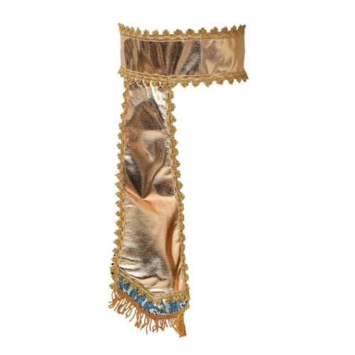 Adjustable Egyptian Cosplay Belt Cloth Pharaoh Waist Sash Halloween Costume Accessory for Party and Decoration