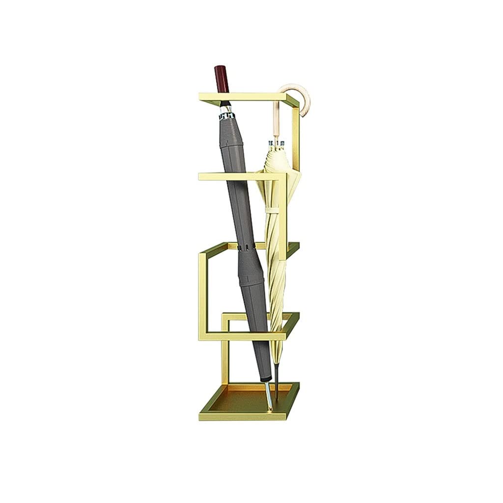Supports de rangement de parapluies autonomes avec porte-canne intégré