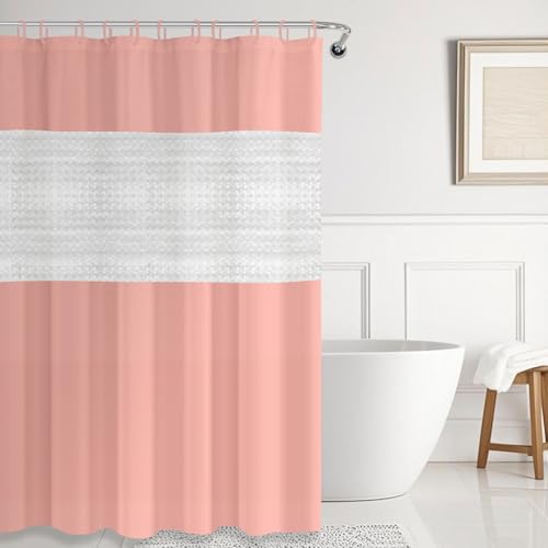 La mejor selección de Revestimientos de cortinas de ducha los más recomendados. 42 SCHIB Cortina para Baño, 180x200cm Cortina de Ducha con Ganchos, Cortinas de Regadera Antimoho de Impermeable Antibacteriano, para Duchas de Baño,Puestos y Bañeras