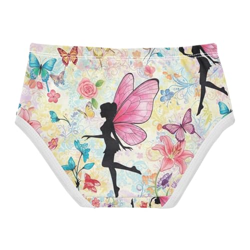 Butterfly Wings Girls Underwear, Toddler Girl Panties, Cotton Underwear for Girls, 2–8 Years2