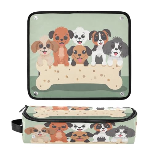 Bolsa de viaje para herramientas de cabello Zhirexin con tapete resistente al calor para planchas y accesorios miniatura 3