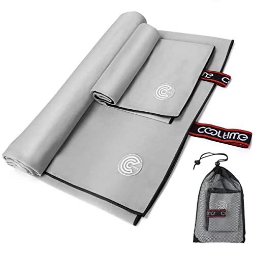 Sendowtek 2PCS Toallas Microfibra Deportiva Toallas de Microfibra Secado Rápido Toalla Deportiva Secado...