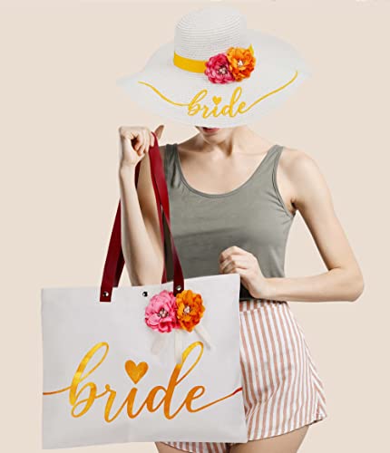 Bride Tote Bag for Bride to Be Honeymoon3
