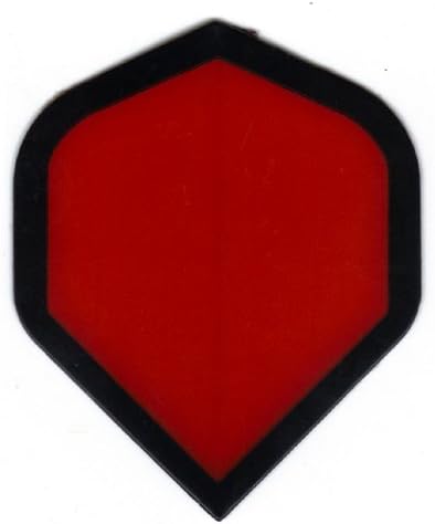 25 Sets #3091 AmeriThon Red "No Stinking Logos" Dart Flights